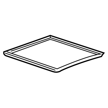 GM 84169077 Liner, F/Flr Cnsl F/Cmpt *Less Finish