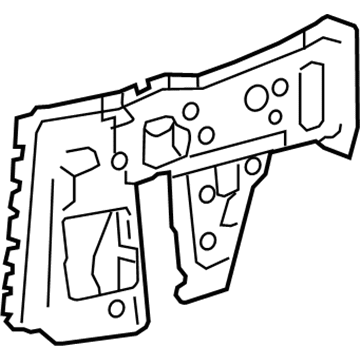 GM 22756090 Panel,Center Pillar Inner