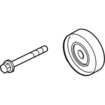 Pontiac 12610680 Idler Pulley