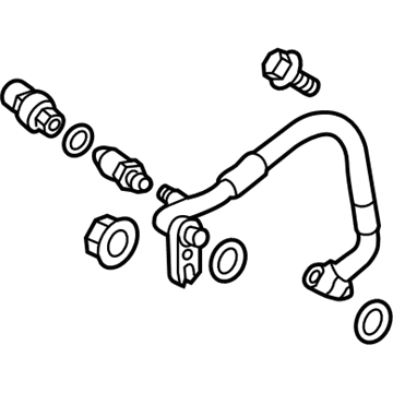 Cadillac 23411745 Pressure Hose