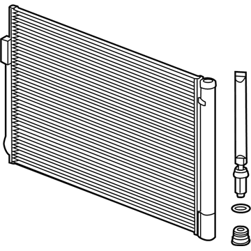 Cadillac 20842140 Condenser