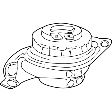 GM 89018521 Motor Asm,Blower (W/ Impeller)