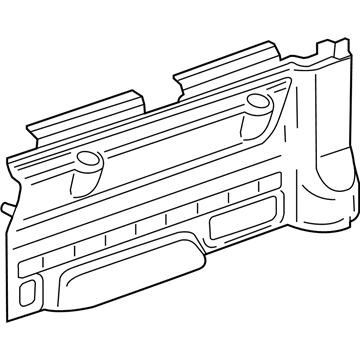 GM 25904145 Panel Assembly, Body Side Front Trim *Medium Duty Dark Ptr Ii