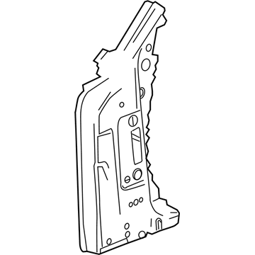 GM 20996750 Reinforcement Assembly, Body Hinge Pillar Outer Panel