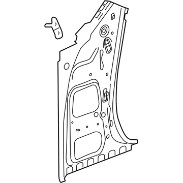 Cadillac 22910307 Inner Hinge Pillar