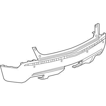 2020 Cadillac XT5 Bumper - 84673812