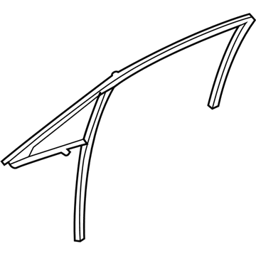 GM 25842591 Window Assembly, Rear Side Door Stationary (W/ Rear Side Door Window Windshield