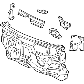 GM 13432397 Insulator Assembly, Dash Panel Inner