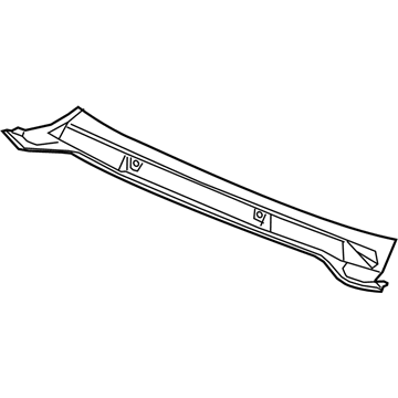 GM 13318718 Deflector Assembly, Plenum Water Center