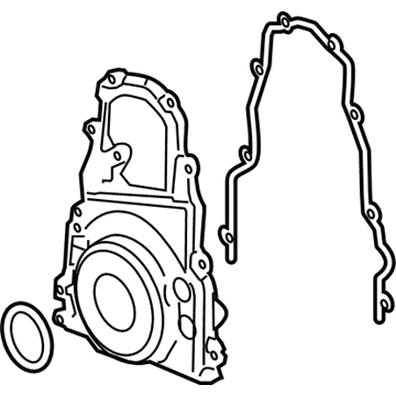 2008 Buick LaCrosse Timing Cover - 12633908