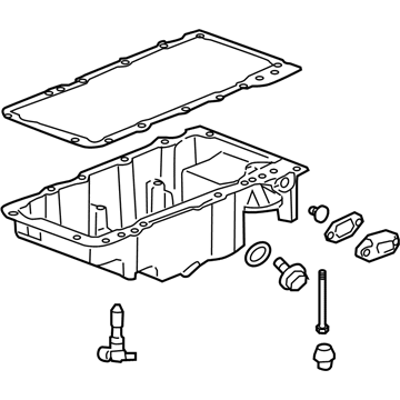 Chevy 12599654 Oil Pan