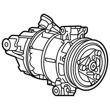 Chevy 84948498 Compressor