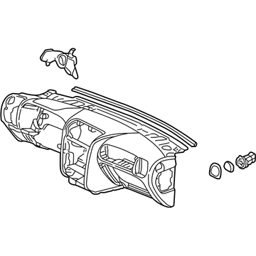 GM 15126214 Panel Assembly, Instrument *Cashmere