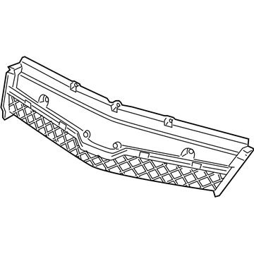 GM 96804135 Grille, Radiator Upper