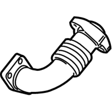 Cadillac 12791727 Front Pipe