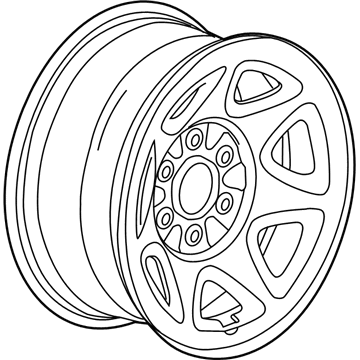 Chevy 20942019 Spare Wheel