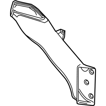 GM 84241510 Baffle Assembly, Trans Fluid Cooler