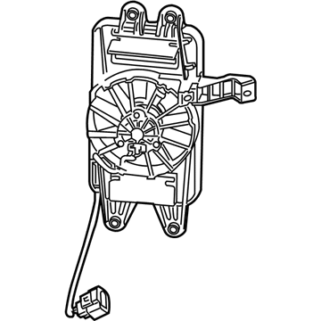 GM 84128345 Fan Assembly, Trans Fluid Auxiliary Cooler