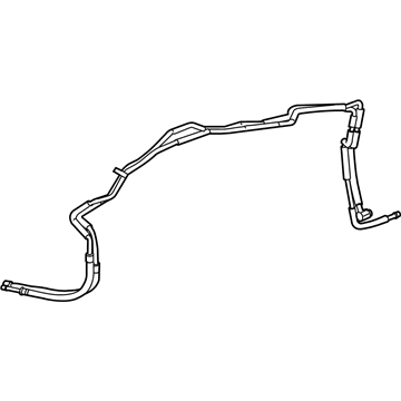 2017 Chevy Corvette Automatic Transmission Oil Cooler Line - 84165650