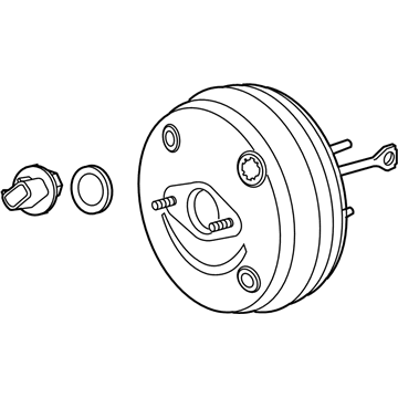 2010 Chevy Silverado 3500 HD Brake Booster - 19432803