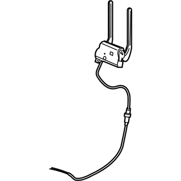 GM 22791204 Restraint Asm,Rear Seat Head *Mechanism