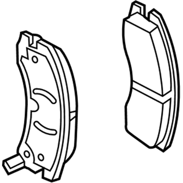 Cadillac 19122384 Brake Pads