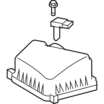 Pontiac Vibe Air Filter Box - 88975795