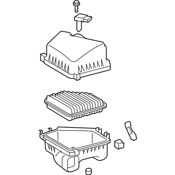 Pontiac 19204406 Air Cleaner Assembly