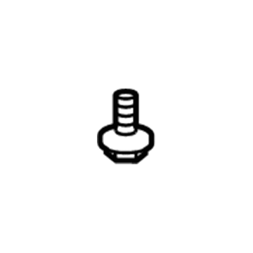 Buick 10293818 Bumper Cover Screw