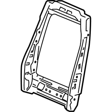 GM 22856907 Frame Assembly, Driver Seat Back<Do Not Use Contact Bf