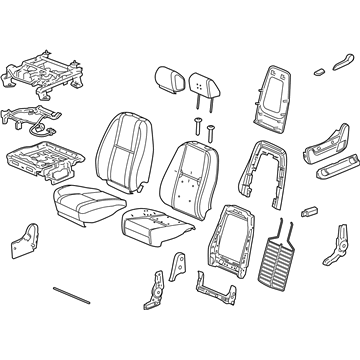 GMC 15865116 Seat Assembly