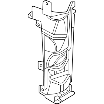 GMC 84126423 Side Baffle