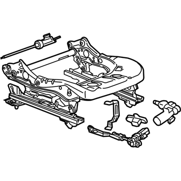 Cadillac 13518951 Cushion Frame