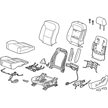 GMC 22839460 Seat Assembly