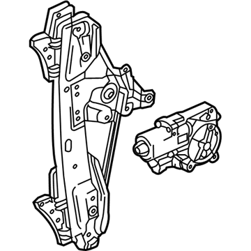 2017 Buick Verano Window Regulator - 23119913