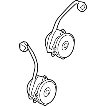 Cadillac 25876661 Fan Motor