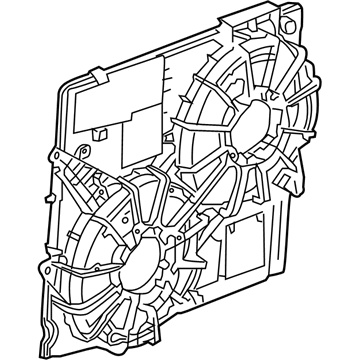 Cadillac 22752356 Fan Shroud