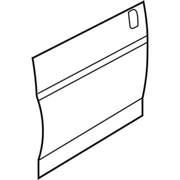 GM 23283984 Panel, Rear Side Door Outer