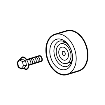 GMC 12611935 Idler Pulley