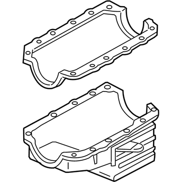 Saturn 12603201 Oil Pan