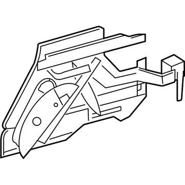 1999 Chevy P30 Window Regulator - 12377236