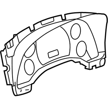 GMC 84300489 Cluster Assembly