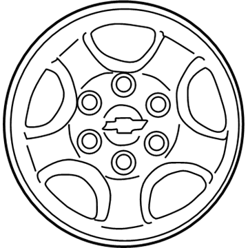 Cadillac 9595393 Wheel