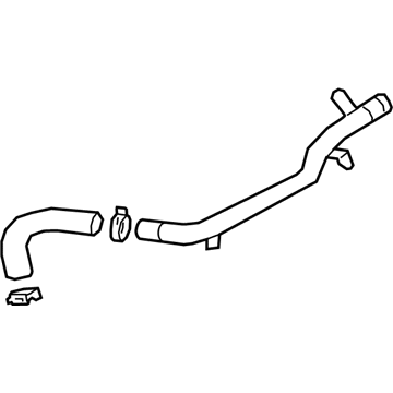 Cadillac 55487350 Water Pipe