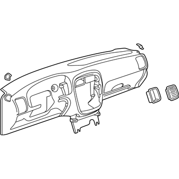 Saturn 22688550 Instrument Panel