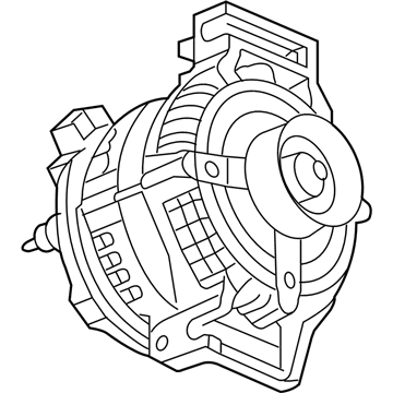 2009 Cadillac STS Alternator - 84009371