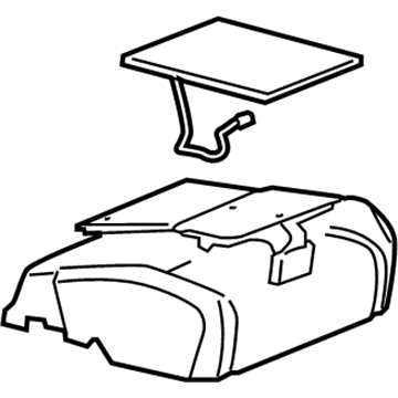 Pontiac Occupant Detection Sensor - 19180089