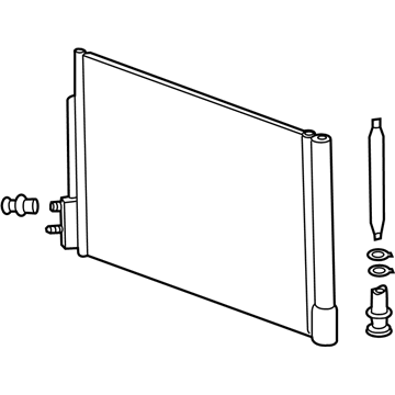 Chevy Malibu A/C Condenser - 85134377