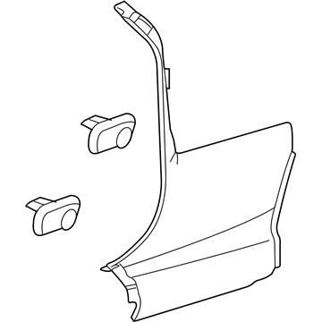 Saturn 25814136 Kick Panel Trim