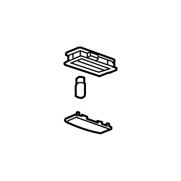 GM 22774329 Lamp Assembly, Reading *Light Ttnum